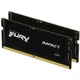 Модуль памяти для ноутбука SoDIMM DDR5 64GB (2x32GB) 4800 MHz FURY Impact Kingston Fury (ex.HyperX) (KF548S38IBK2-64) Kingston Fury (ex.HyperX) KF548S38IBK2-64 911150 - изображение 1