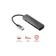 Концентратор Halyx 4-Port USB-A 3.2 Grey Trust (24947_TRUST) TRUST 24947_TRUST 907457 - зображення 8