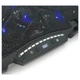 Підставка до ноутбука IceCoorel 10-17", 15*60mm 2500 RPM, TYPE-C+USB, 400x305x39mm, Black (K12) IceCoorel K12 908497 - зображення 4