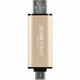 USB флеш накопичувач Transcend 256GB JetFlash 930 Gold-Black USB 3.2/Type-C (TS256GJF930C) Transcend TS256GJF930C 912161 - зображення 7