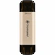 USB флеш накопичувач Transcend 256GB JetFlash 930 Gold-Black USB 3.2/Type-C (TS256GJF930C) Transcend TS256GJF930C 912161 - зображення 1