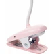 Настільна лампа Philips Donutclip 3Вт 4000K 1200мАг USB-A рожевий (929003179607) PHILIPS 929003179607 907475 - зображення 5