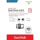 USB флеш накопитель SanDisk 128GB Ultra Dual Drive M3.0 USB 3.0 (SDDD3-128G-G46) SANDISK SDDD3-128G-G46 1076549 - изображение 7