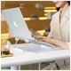 Подставка для ноутбука Ugreen LP230 Foldable Desktop Laptop Stand Silver (80348) UGREEN 80348 908616 - изображение 5