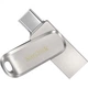 USB флеш накопитель SanDisk 1TB Ultra Dual Luxe Silver USB 3.2/Type-C (SDDDC4-1T00-G46) SANDISK SDDDC4-1T00-G46 912436 - изображение 2