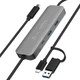Концентратор J5create USB-C + USB A to 2xUSB + USB-C switch hub (JCH462-N) J5create JCH462-N 908685 - зображення 1