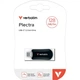 USB флеш накопичувач Verbatim 128GB Plectra Black USB-C (30225) Verbatim 30225 912925 - зображення 2
