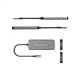 Концентратор J5create USB-C 5-in-1 2xUSB 3.2 10Gbps + 2xUSB-C 10Gbps PD 100W + HDMI 8K gray (JCH453-N) J5create JCH453-N 908705 - зображення 5