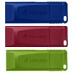 USB флеш накопитель Verbatim 3x16GB Slider Red/Blue/Green USB 2.0 (49326) Verbatim 49326 912141 - изображение 3