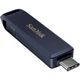 USB флеш накопитель SanDisk 128GB Phone Drive for iPhone Metallic Sky Lightning/Type-C U (SDIXD0N-128G-GN6NE) SANDISK SDIXD0N-128G-GN6NE 912984 - изображение 3