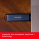 USB флеш накопитель SanDisk 128GB Phone Drive for iPhone Metallic Sky Lightning/Type-C U (SDIXD0N-128G-GN6NE) SANDISK SDIXD0N-128G-GN6NE 912984 - изображение 9