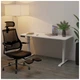 Компьютерный стол Mealux PowerDesk Duo White (EVO-242 Duo W/W) Mealux EVO-242 Duo W/W 903491 - изображение 4