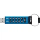 USB флеш накопитель Kingston 16GB IronKey Keypad 200 Blue USB 3.2 (IKKP200/16GB) Kingston IKKP200/16GB 912433 - изображение 2