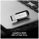 USB флеш накопичувач Lexar 128GB JumpDrive M400 USB 3.0 (LJDM400128G-BNBNG) Lexar LJDM400128G-BNBNG 912807 - зображення 8