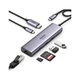 Концентратор Ugreen USB3.1 Type-C to HDMI/USB 3.0x2/RJ45/SD/TF/PD 100W CM512 (60515) UGREEN 60515 908163 - зображення 2