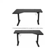 Комп'ютерний стіл Barsky StandUp Corner 1450x850 мм Black (BSTc-01) Barsky BSTc-01 903373 - зображення 11
