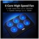 Подставка для ноутбука IceCoorel 10-15.6", 6*60mm 2500 RPM, 2*USB, 353x255x32mm, Black (A9) IceCoorel A9 908483 - изображение 4