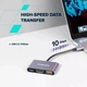 Концентратор Canyon hub DS-4 3in1 USB-C Grey (CNS-TDS4) CANYON CNS-TDS4 922494 - зображення 7