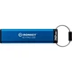 USB флеш накопитель Kingston 32GB IronKey Keypad 200 AES-256 Encrypted Blue USB 3.2 (IKKP200/32GB) Kingston IKKP200/32GB 912389 - изображение 5