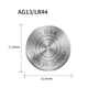Батарейка лужна Doublepow AG13 LR44 357 A76 1.5V Alkaline Button Cell для годинників, іграшок, пультів 10 штук - изображение 3