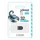 Флешка ЮСБ Wibrand 32 GB Scorpio,USB Flash Drive 2.0 пам'ять 32Гб Black - изображение 2