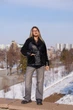 Демісезонна куртка Mila Nova К-308 44 чорна - изображение 2