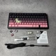 Клавіатура механічна безпровідна Aula F75 з RGB та підтримкою HOT SWAP Pink Gradient - зображення 3