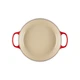 Кастрюля Le Creuset Signature Cast Iron Shallow Casserole 21180300602430 3.5 л 30 см вишнева - зображення 4