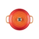 Кастрюля Le Creuset Signature Cast Iron Shallow Casserole 21180300902430 3.5 л 30 см оранжева - зображення 3