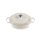 Кастрюля Le Creuset Signature Cast Iron Shallow Casserole 21180307164430 3.5 л 30 см бежева - зображення 2