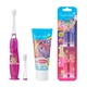 Подарунковий набір електрична зубна щітка Brush-baby Unicorn KidzSonic плюс паста Brush-baby плюс насадки до щітки - изображение 2