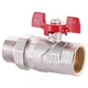 Кран американка EUROPRODUCT латунь 1" сталевий (617155) - зображення 1