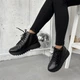 Ботинки зимние из натуральной кожи ITstyle Черные 37 24 см (07070) - изображение 3