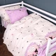 Простынь MirSon Бязь 17-0822 Kuromi 150 х 220 см (2200011552897) - изображение 3