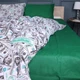 Простынь MirSon Бязь 17-0589 Dollars 150 х 220 см (2200007047154) - изображение 1