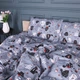 Простынь MirSon Бязь 17-0671 With Love, Cats 150 х 220 см (2200010177831) - изображение 3