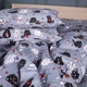 Простынь MirSon Бязь 17-0671 With Love, Cats 150 х 220 см (2200010177831) - изображение 4