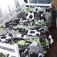 Пододеяльник MirSon Бязь 17-0837 Urban football 110 x 140 см (2200011570051) - изображение 1