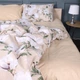 Простынь MirSon Бязь 17-0816 White Flower 200 х 220 см (2200011496924) - изображение 3