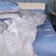 Комплект постільної білизни MirSon Бязь 17-0844 Love Notes 175 x 210 см (2200011667805) - зображення 5
