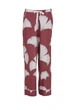 Піжама (сорочка + штани) жіноча Cyberjammies Josie 5295-5296 26/6XL Коричневий з принтом листя (5051877639041) - зображення 5