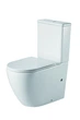 Унитаз-компакт MIXXUS PREMIUM фарфор 660х390х855 мм белый TORNADO 1.0 (607710) - изображение 2