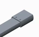 Душова перегородка Koer 90x200 см прозоре скло 8 мм хром (615712) - зображення 10