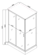 Душевая кабина Mixxus 100x90 см с низким поддоном хромовое стекло 5 мм белый поддон (615975) - изображение 7