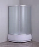 Душова кабіна з високим піддоном Mixxus PLAIN SCT01-90x90x195-FB SATIN матове скло 4мм (MI6894) - изображение 5