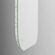 Зеркало MIXXUS PREMIUM алюминиевое 80х60 см белое с LED подсветкой димером 2500-6500K (616225) - изображение 10