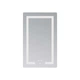 Зеркало Lidz с LED-подсветкой Touch антизапотевания для ванной комнаты с димером регулятор яркости (601244) - изображение 3