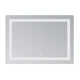 Зеркало Lidz с LED-подсветкой Touch антизапотеванием для ванной комнаты регулировка яркости (601246) - изображение 3
