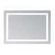 Зеркало Lidz с LED-подсветкой Touch антизапотеванием для ванной комнаты регулировка яркости (601246) - изображение 4