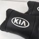 Автодушки 2 шт на подголовник Kia/Киа, натуральная кожа, черные, Подголовник для авто с комфортом - изображение 7
